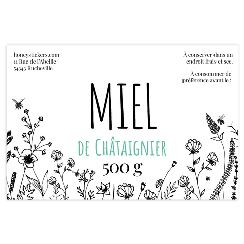 Magnifique Maureen – Étiquette rectangulaire 500g