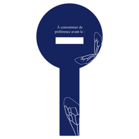 Bleu Bernard – Étiquette avec bande de scellage 350g