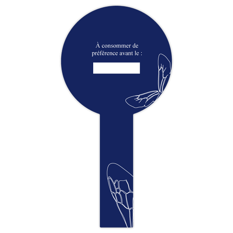 Bleu Bernard – Étiquette avec bande de scellage 500g